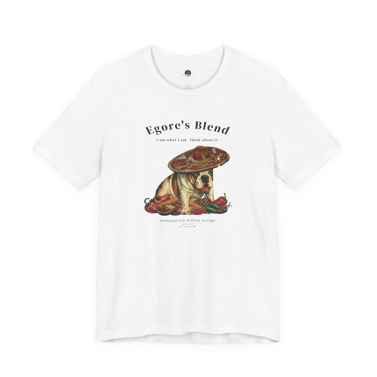 Egore’s Blend Mascot Tee | Vintage Pepper Company Bulldog Shirt
