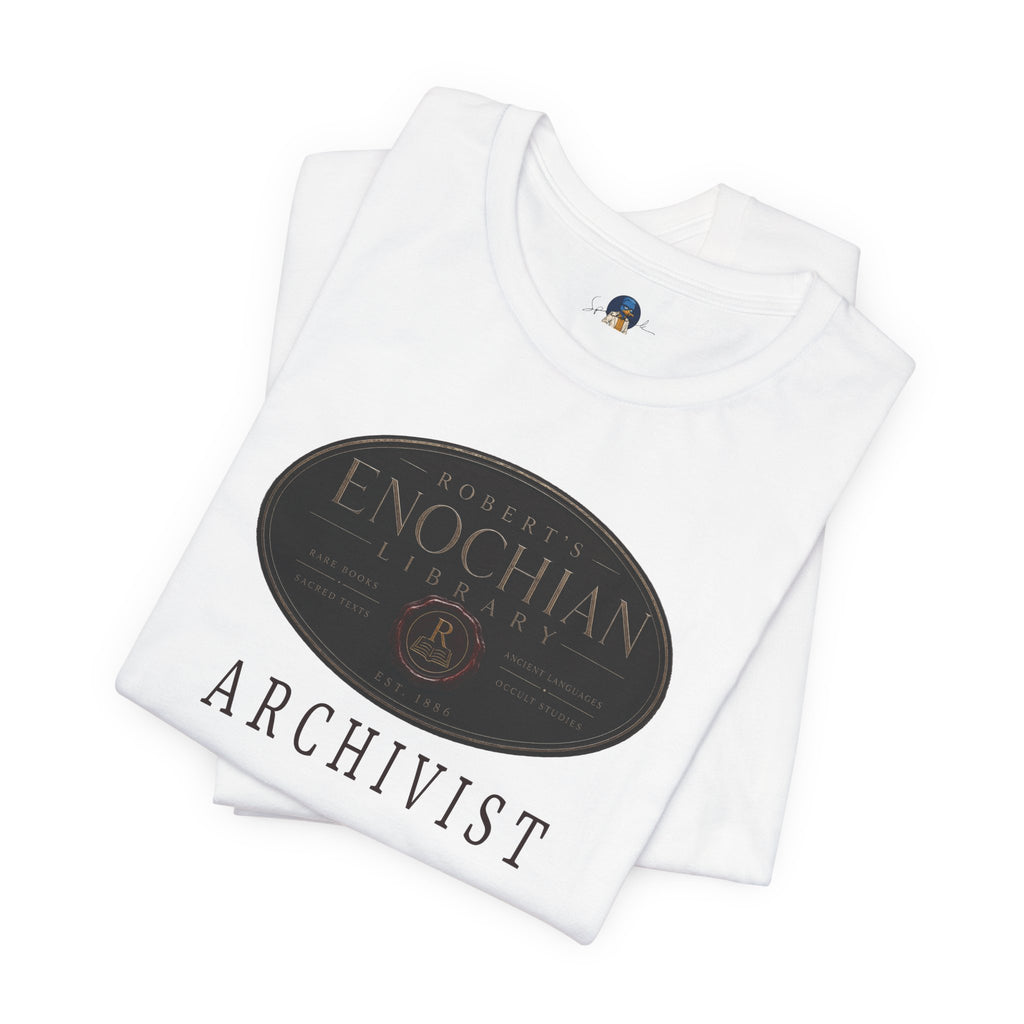 Robert’s Enochian Library | Classic Archivist Staff Tee