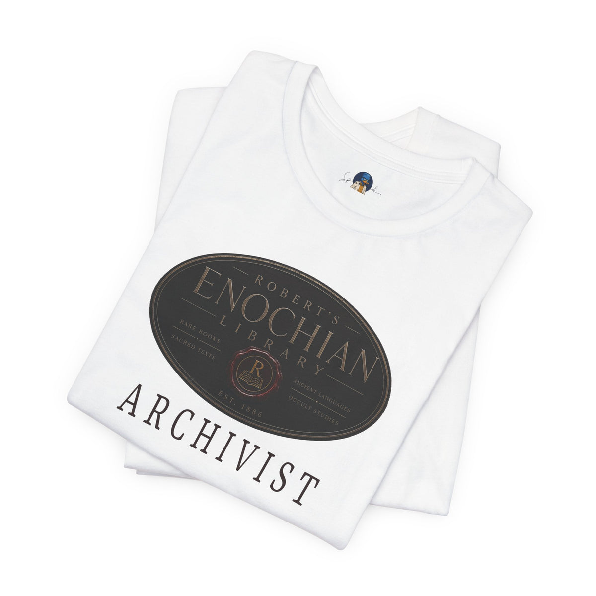 Robert’s Enochian Library | Classic Archivist Staff Tee