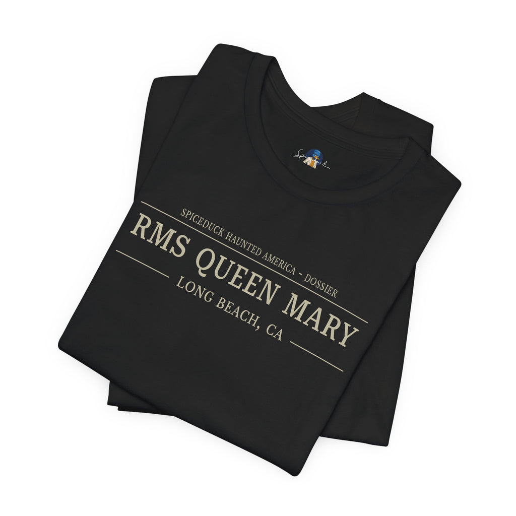RMS Queen Mary Dossier Tee | Haunted America Edition A