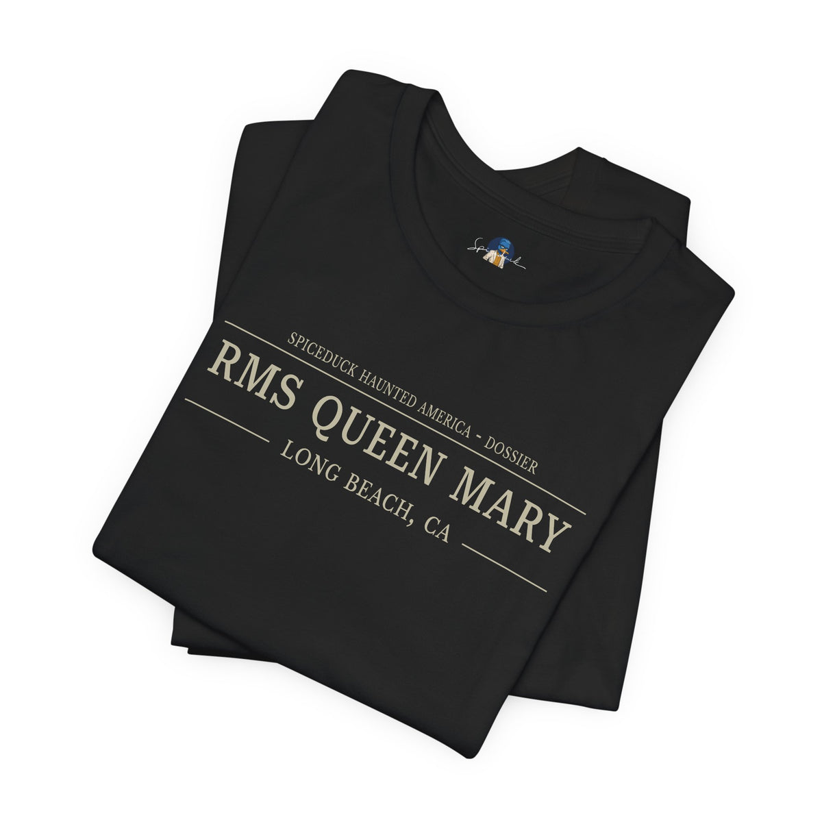 RMS Queen Mary Dossier Tee | Haunted America Edition A