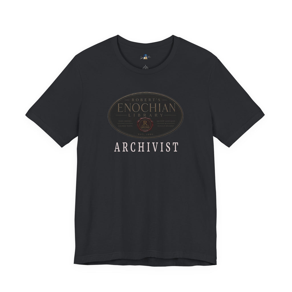 Robert’s Enochian Library | Classic Archivist Staff Tee