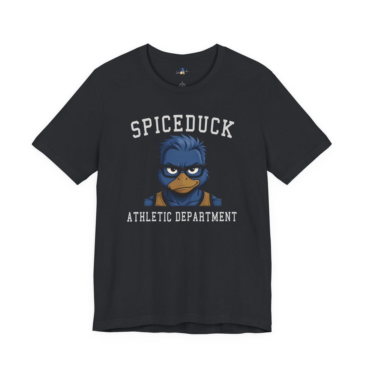 Spiceduck Athletic Department | Smirking Mascot Tee