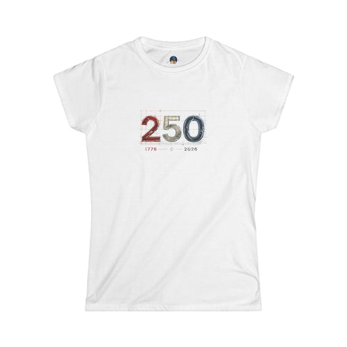 250 Blueprint Women's Edition | America 1776–2026 Heritage Blueprint Tee