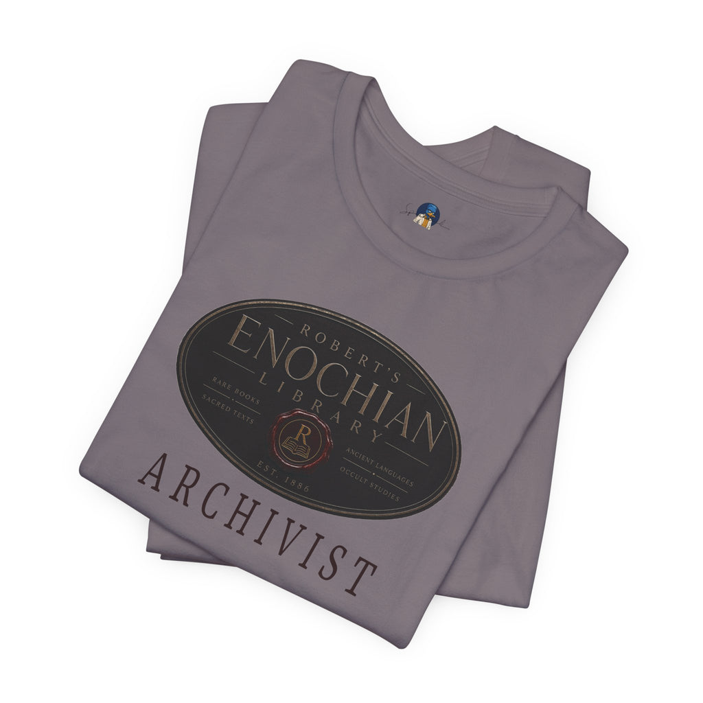 Robert’s Enochian Library | Classic Archivist Staff Tee