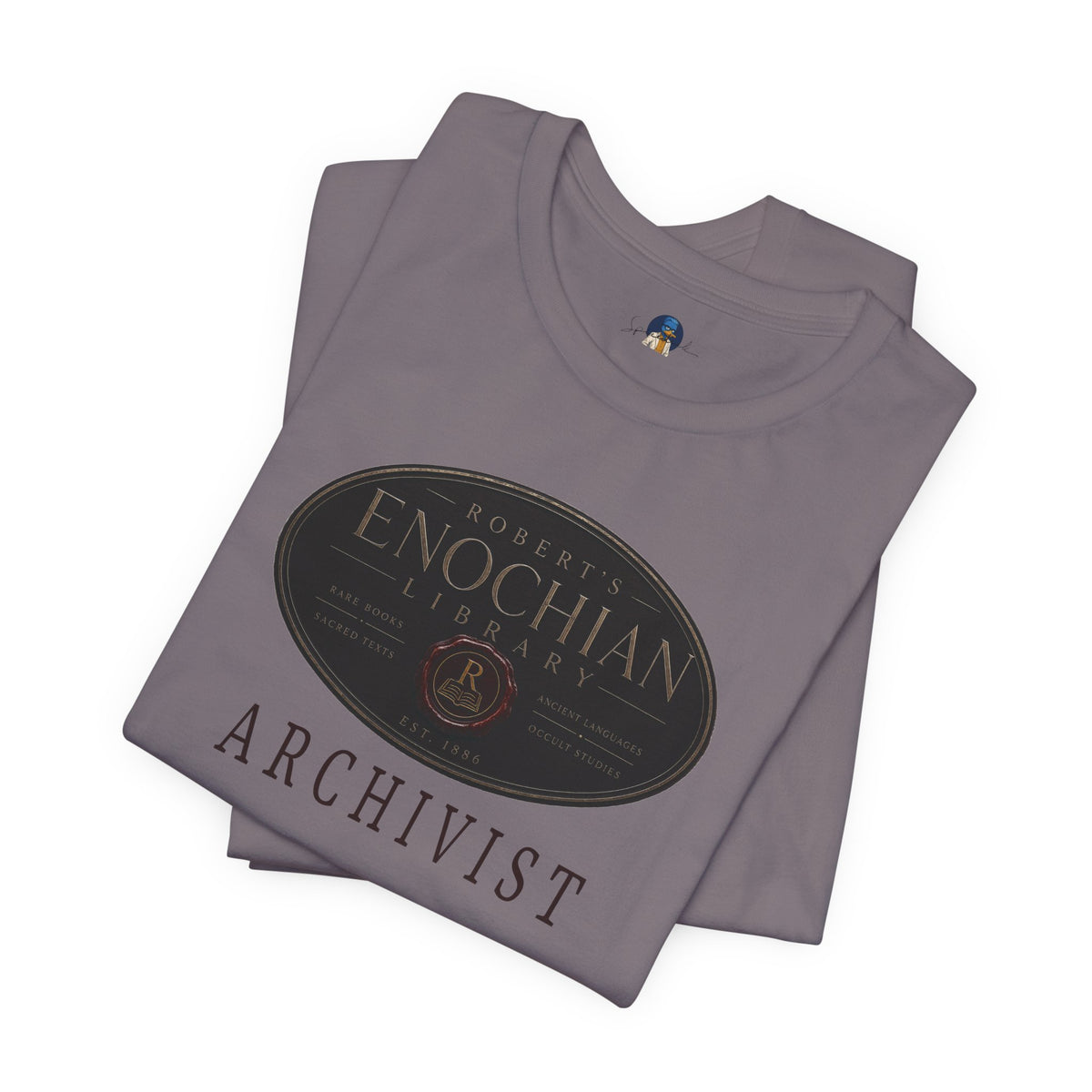 Robert’s Enochian Library | Classic Archivist Staff Tee