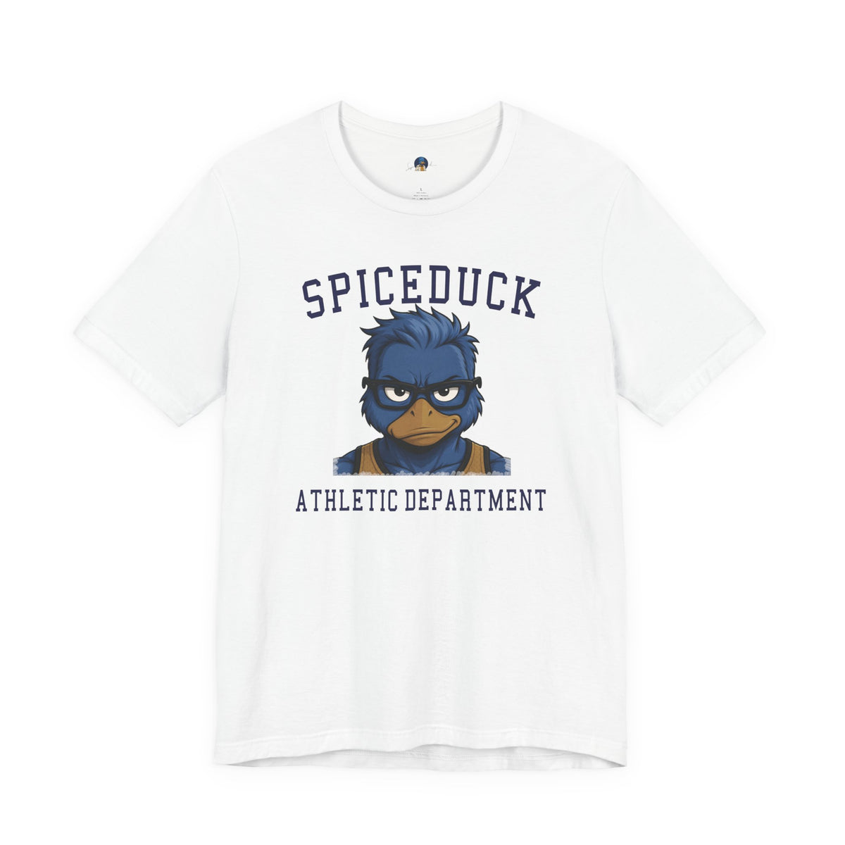 Spiceduck Athletic Department | Smirking Mascot Tee