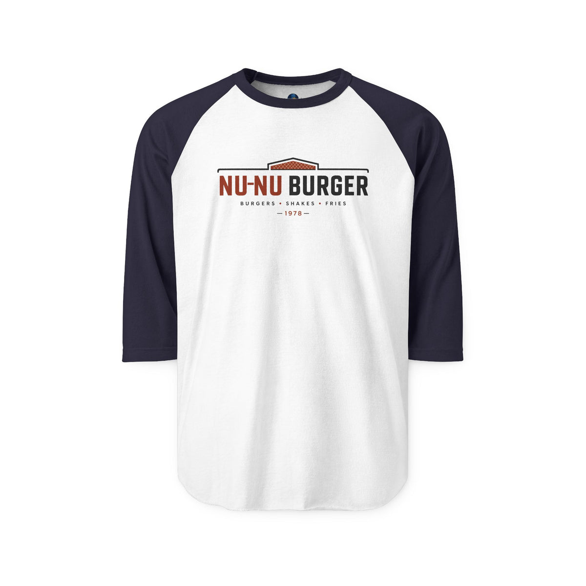 Nu-Nu Burger | Classic Logo Baseball Tee