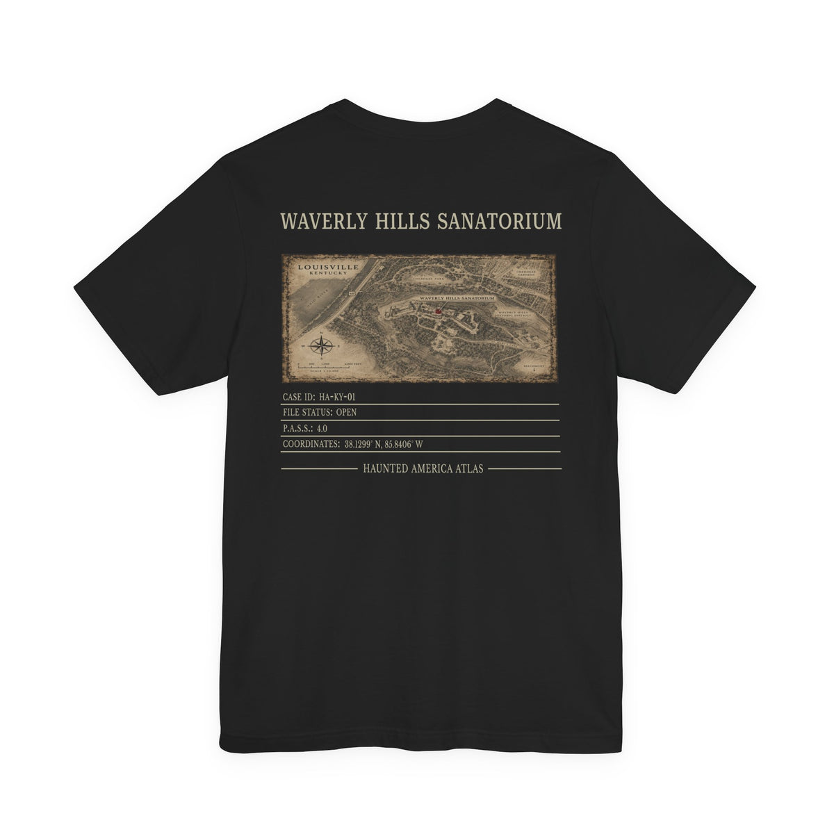 Waverly Hills Dossier Tee | Haunted America Edition A
