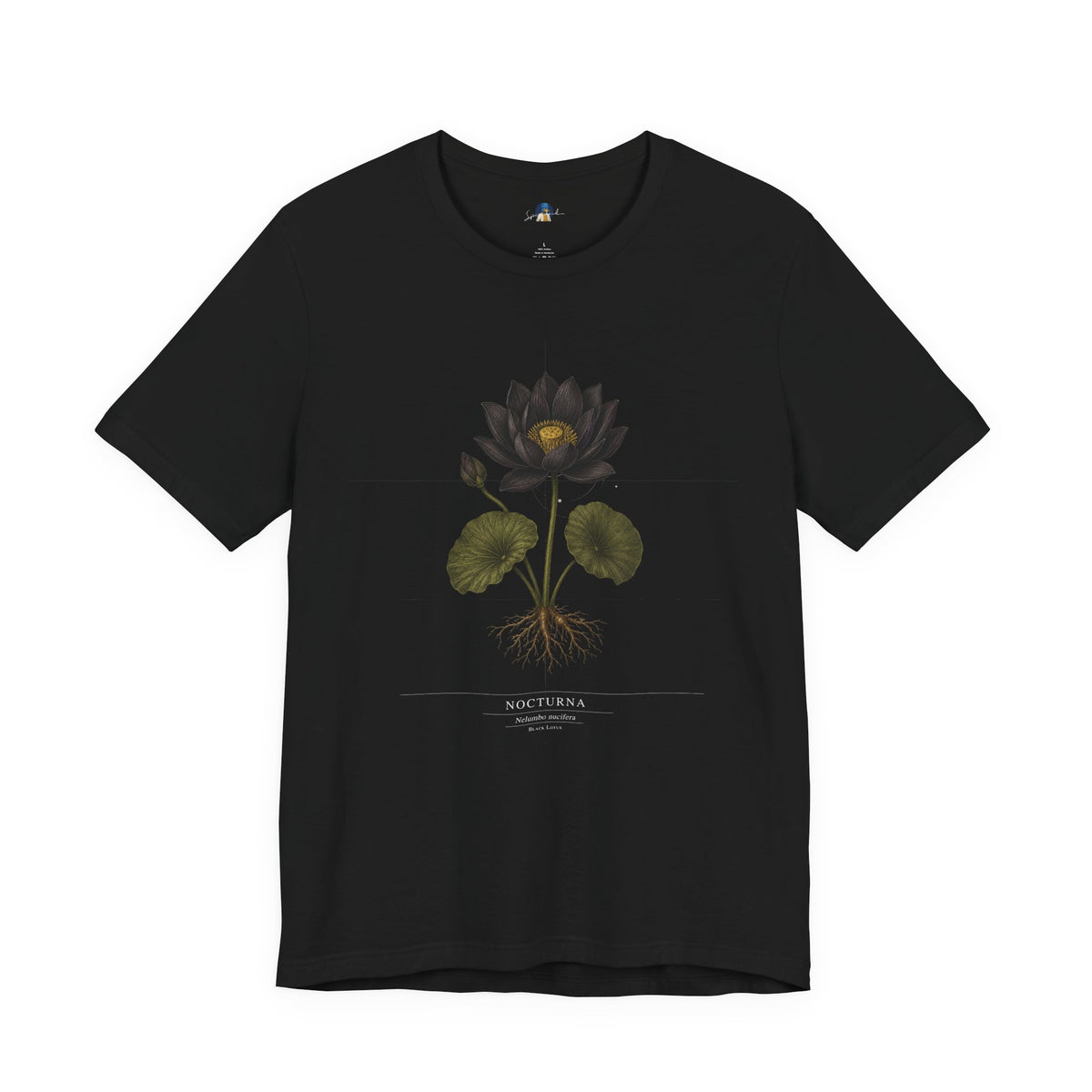 Botanical Blueprint: Black Lotus — Nocturna