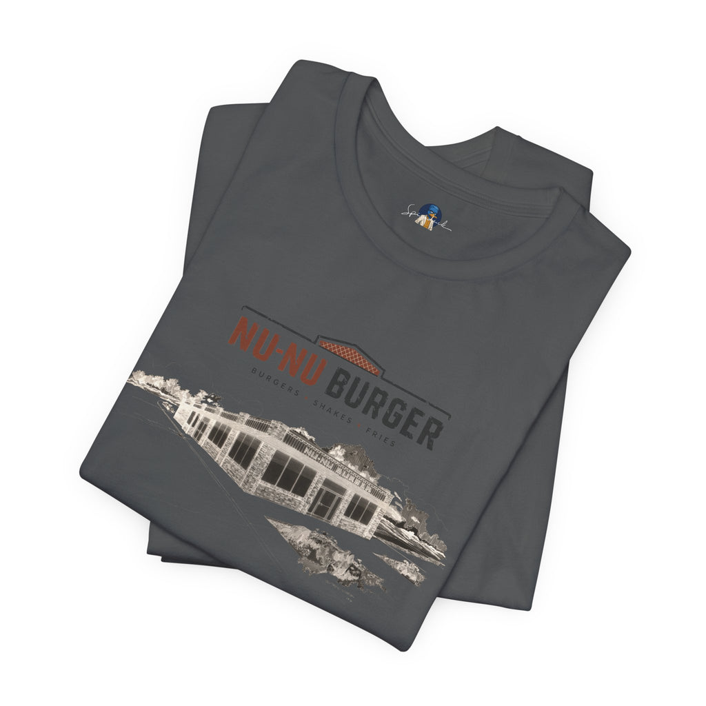 Nu-Nu Burger | Exterior Architectural Draft Tee