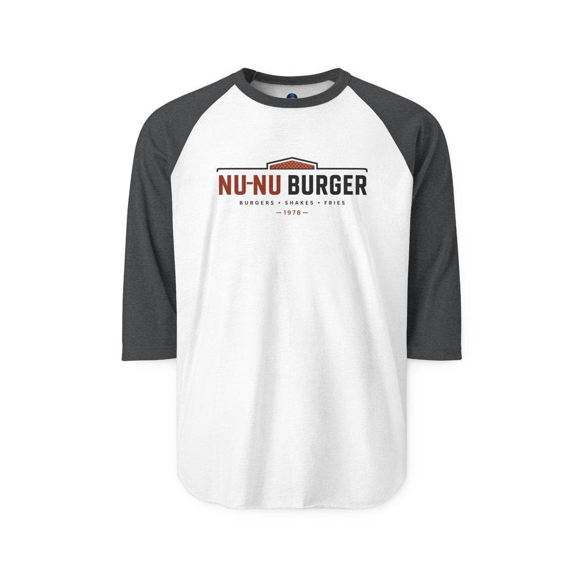 Nu-Nu Burger | Classic Logo Baseball Tee