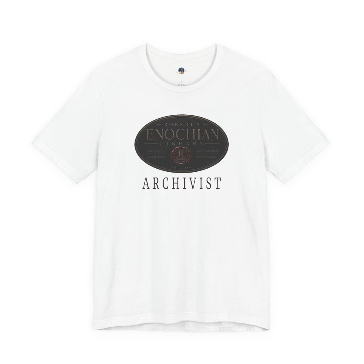 Robert’s Enochian Library | Classic Archivist Staff Tee