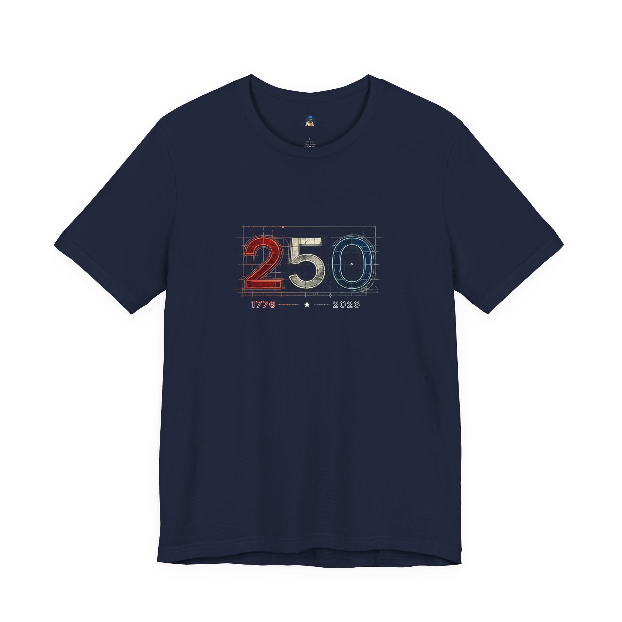250 Blueprint Edition | America 1776–2026 Draft Edition Tee