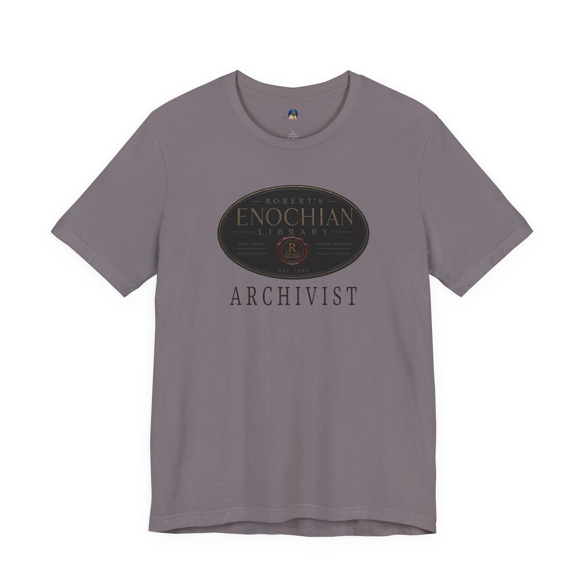 Robert’s Enochian Library | Classic Archivist Staff Tee