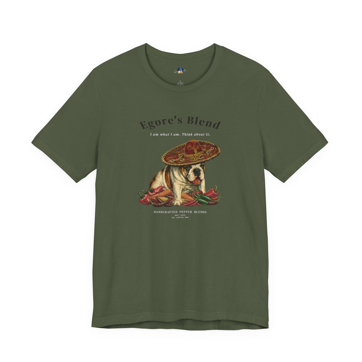 Egore’s Blend Mascot Tee | Vintage Pepper Company Bulldog Shirt