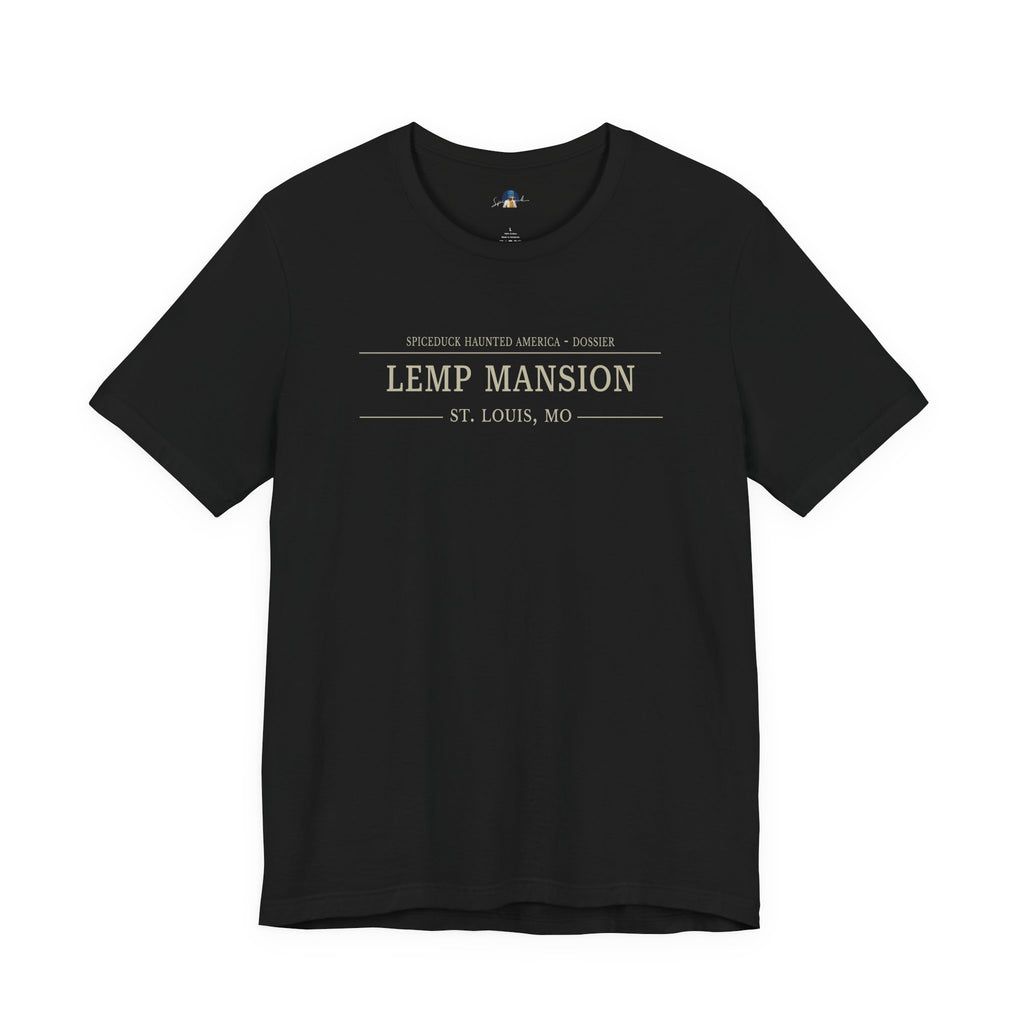 Lemp Mansion Dossier Tee | Haunted America Edition A