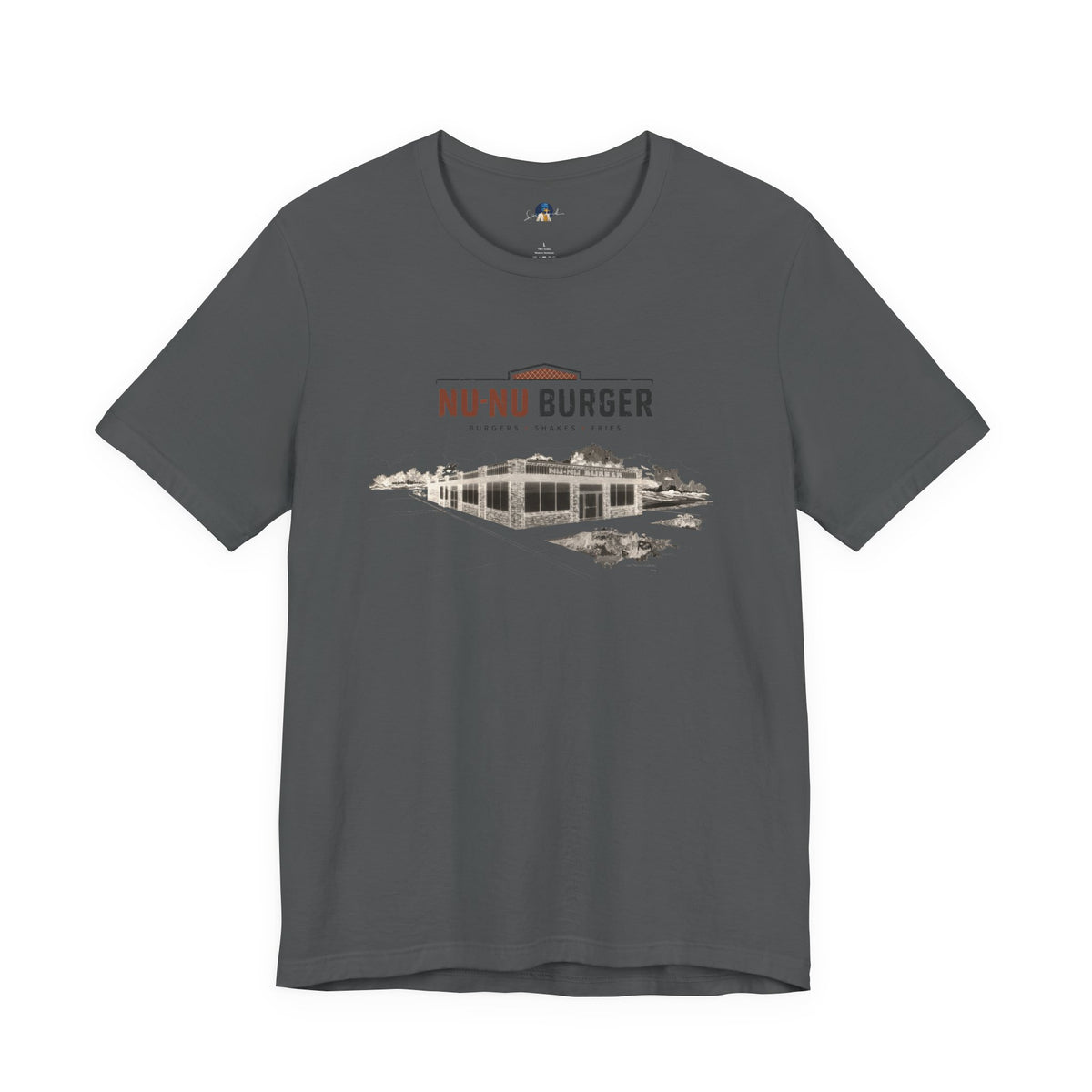 Nu-Nu Burger | Exterior Architectural Draft Tee