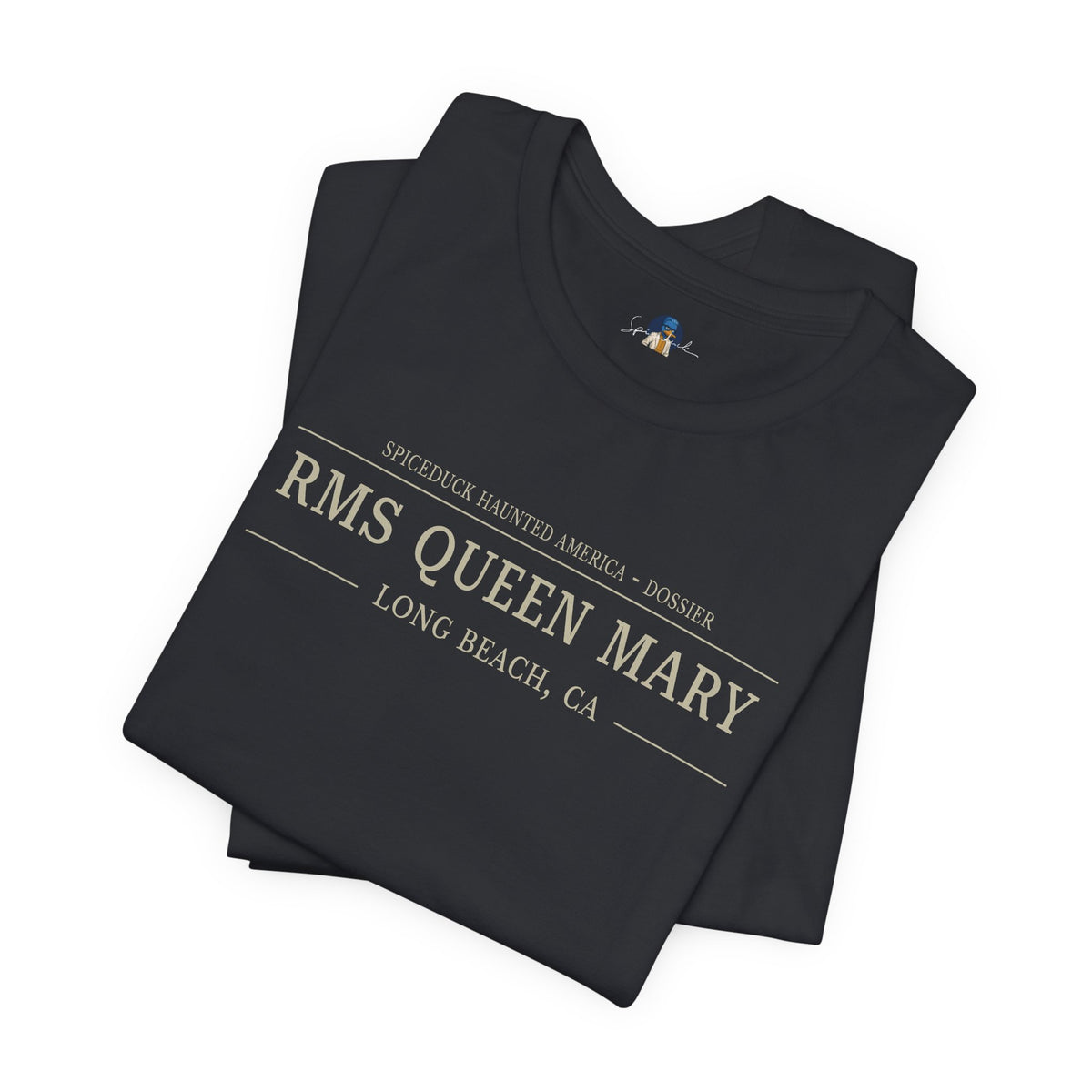 RMS Queen Mary Dossier Tee | Haunted America Edition A