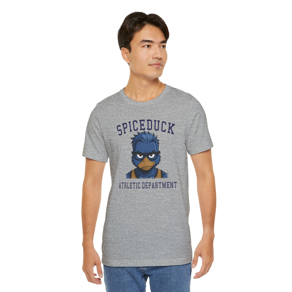 Spiceduck Athletic Department | Smirking Mascot Tee