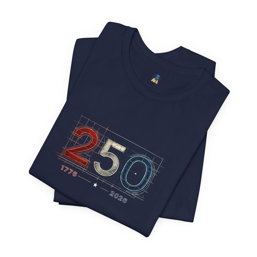 250 Blueprint Edition | America 1776–2026 Draft Edition Tee