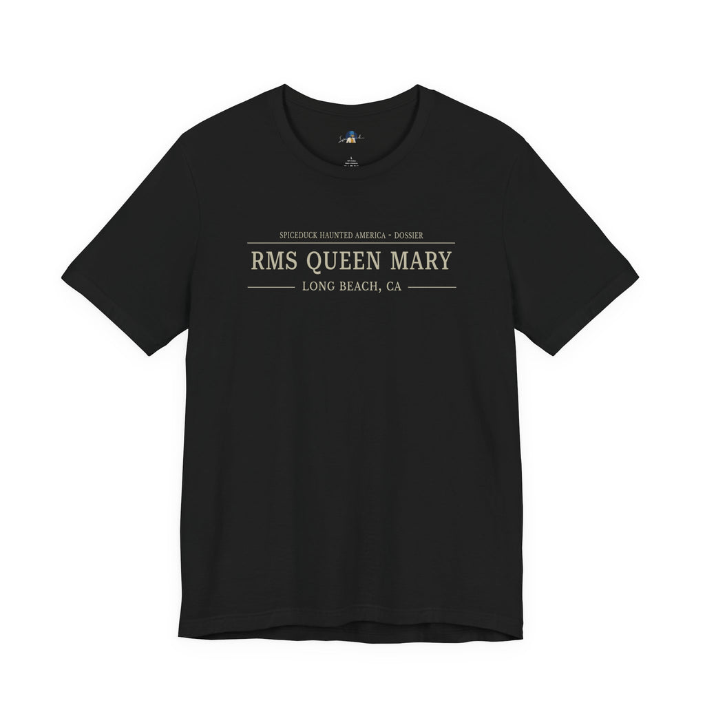 RMS Queen Mary Dossier Tee | Haunted America Edition A