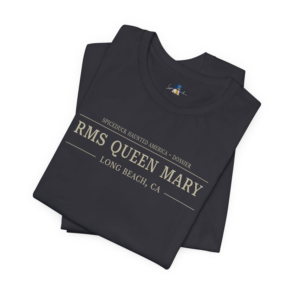 RMS Queen Mary Dossier Tee | Haunted America Edition A