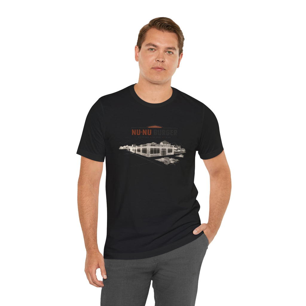 Nu-Nu Burger | Exterior Architectural Draft Tee