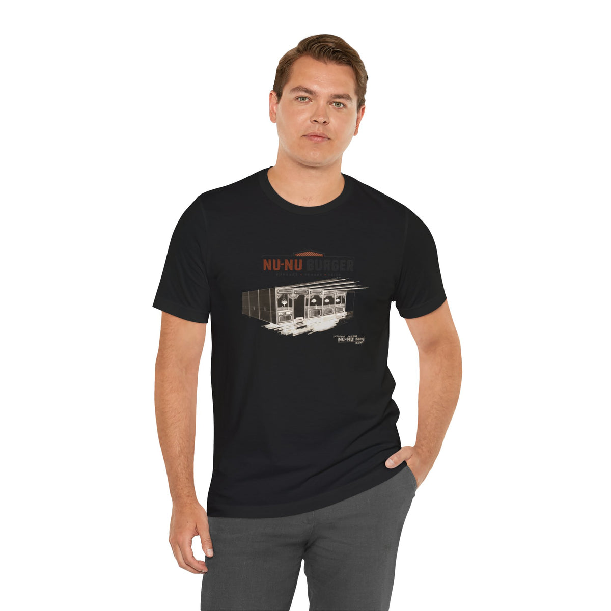 Nu-Nu Burger | Interior Architectural Draft Tee