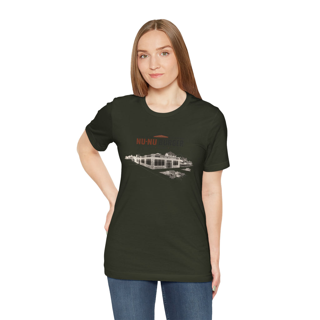 Nu-Nu Burger | Exterior Architectural Draft Tee