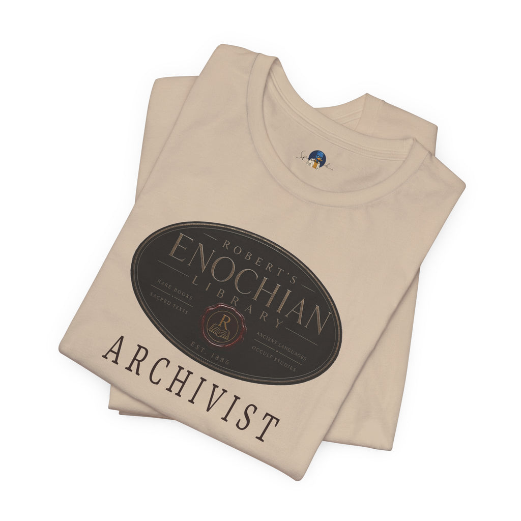 Robert’s Enochian Library | Classic Archivist Staff Tee