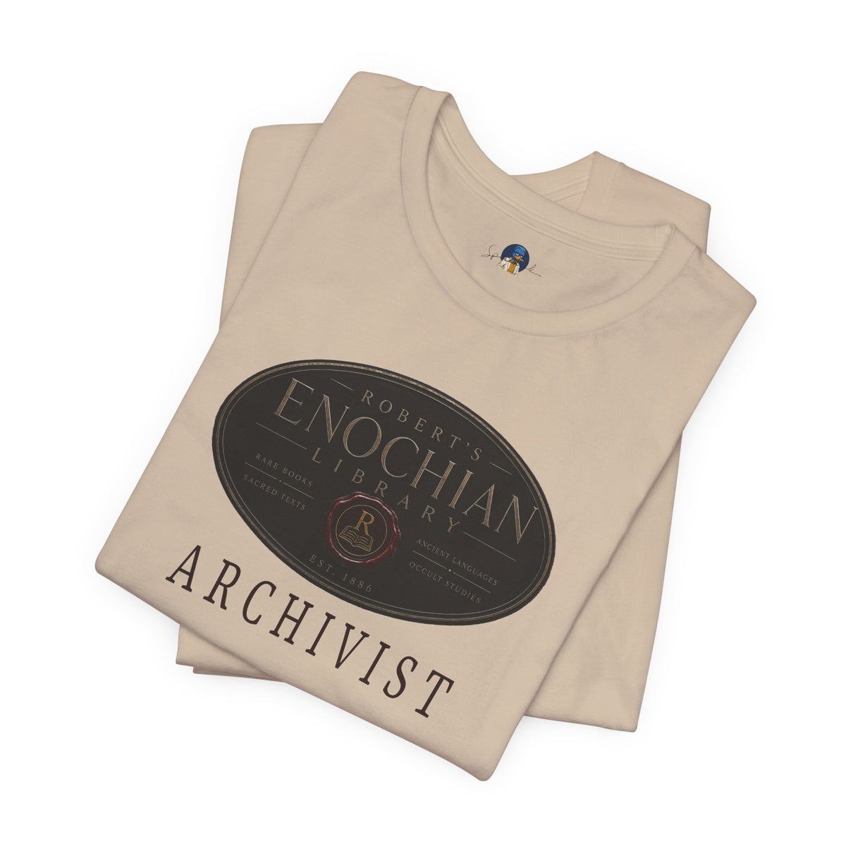 Robert’s Enochian Library | Classic Archivist Staff Tee