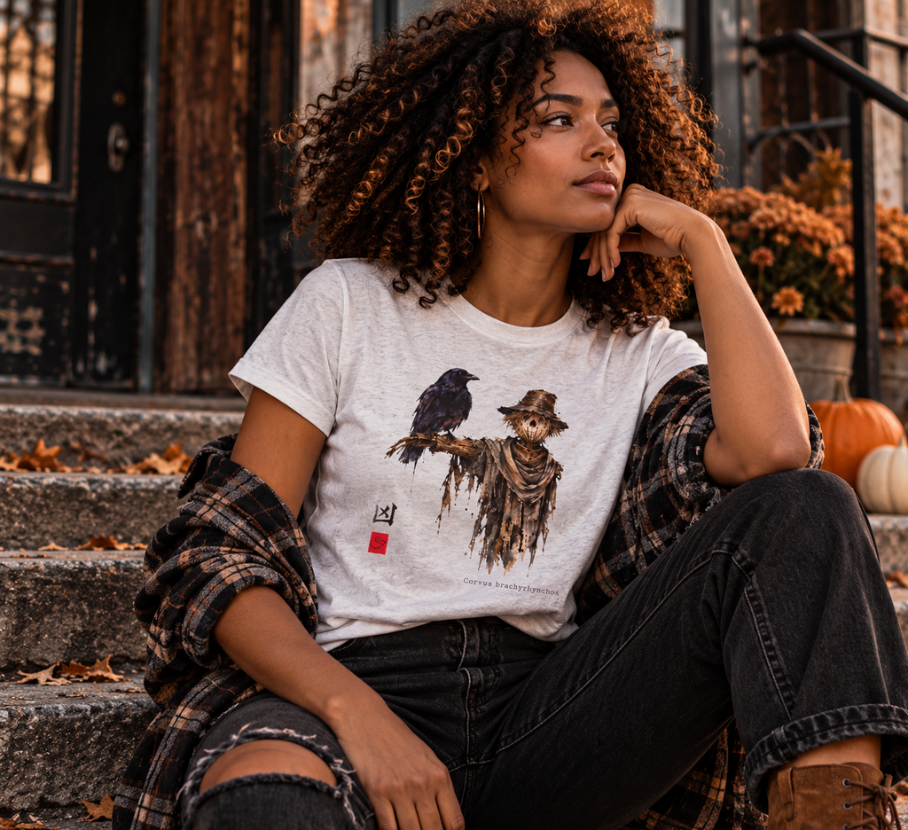 Avian Analysis: Crow & Scarecrow | Corvus brachyrhynchos