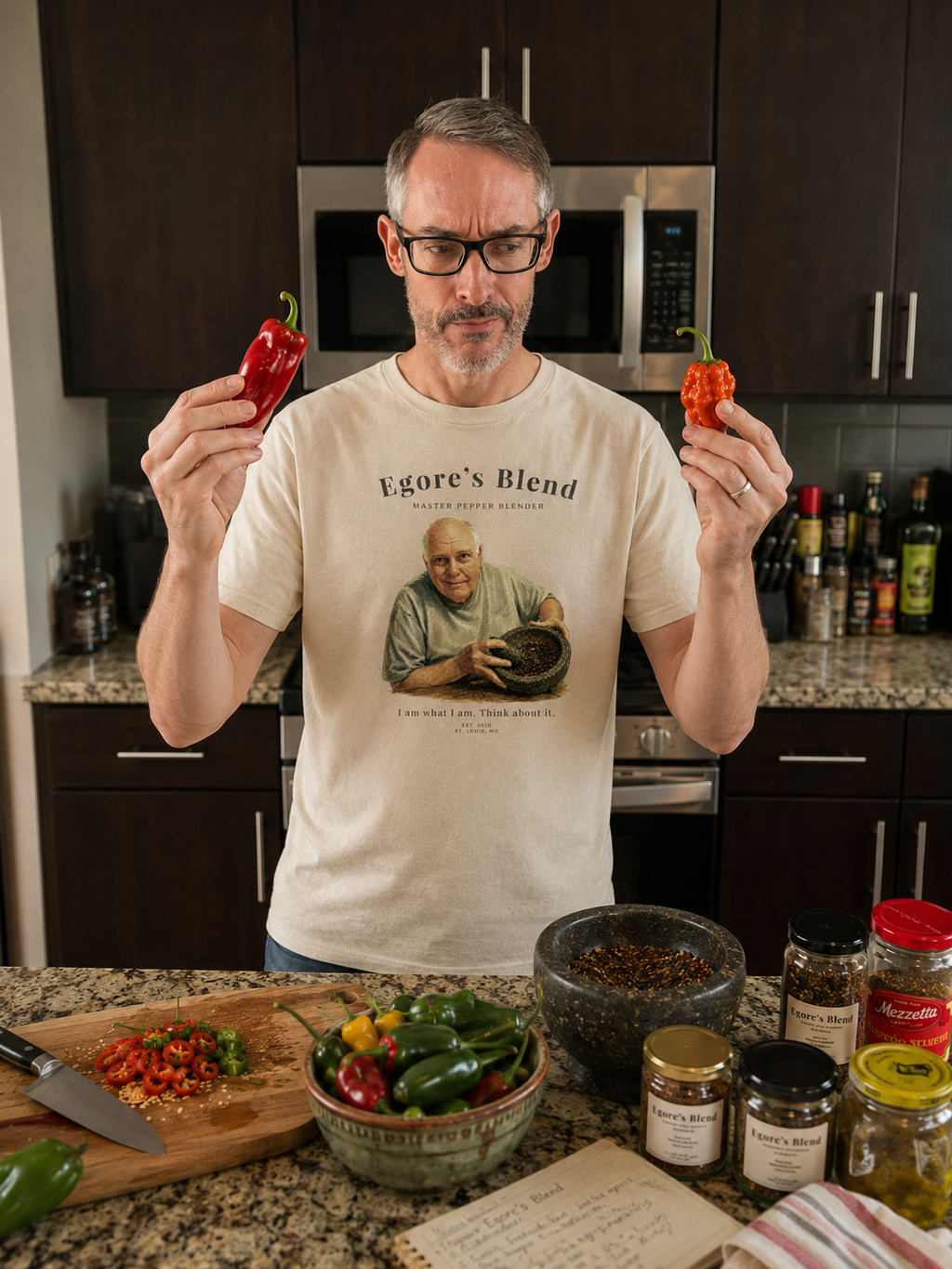Egore’s Blend Founder Tee | Vintage Pepper Company Heritage Shirt