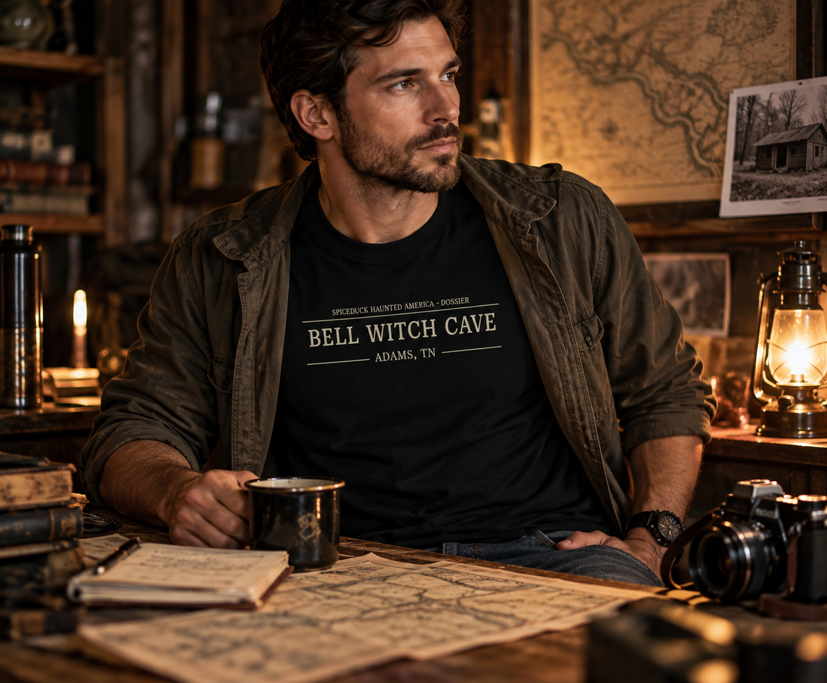Bell Witch Cave Dossier Tee | Haunted America Edition A