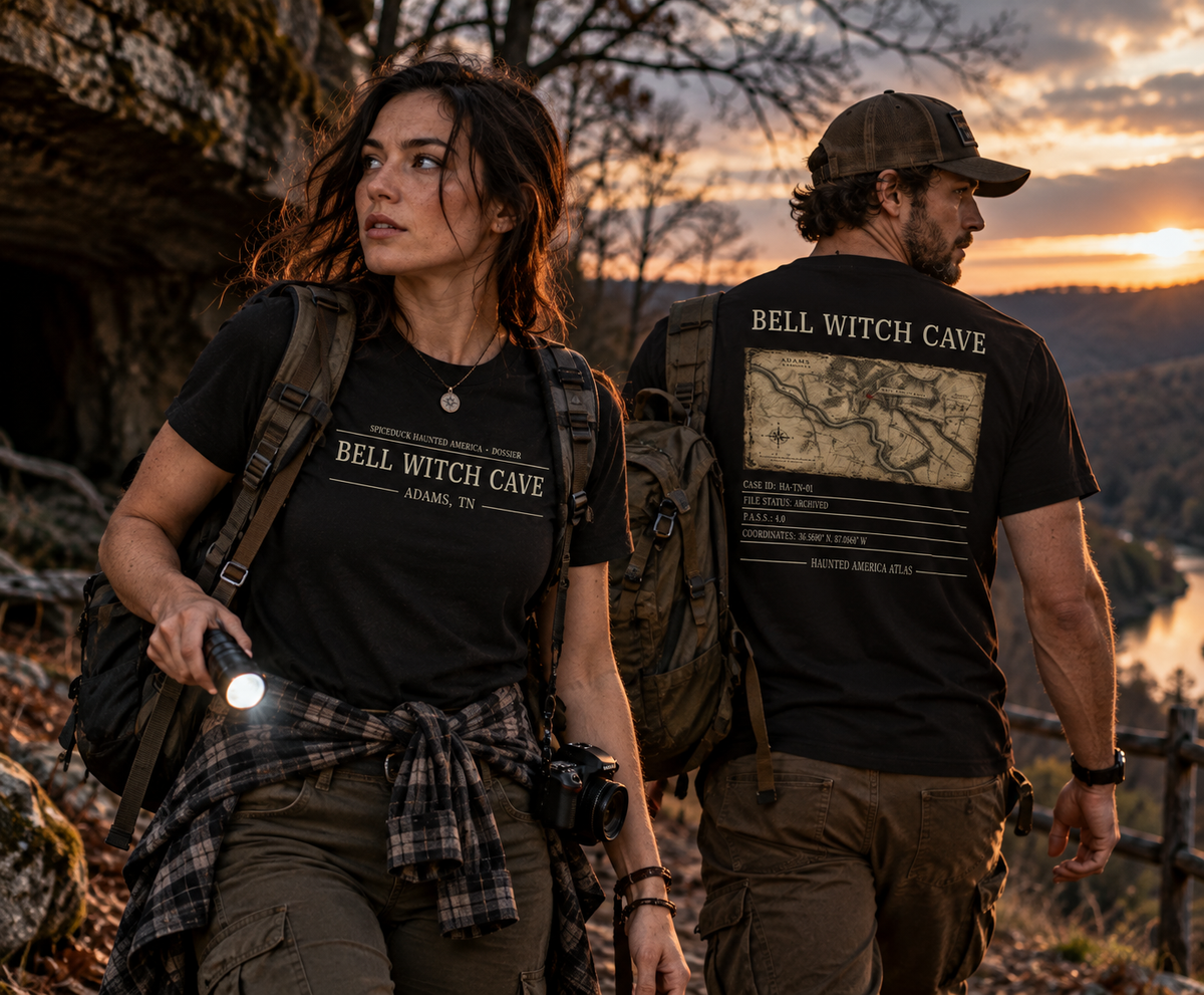 Bell Witch Cave Dossier Tee | Haunted America Edition A