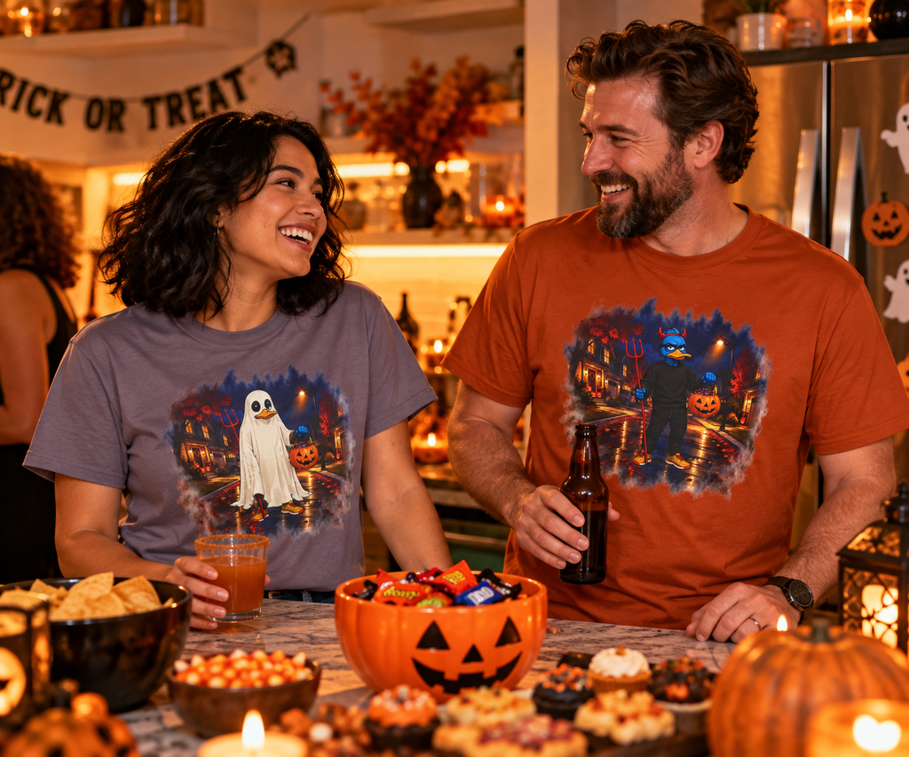 Spiceduck Halloween: Devil Costume Tee