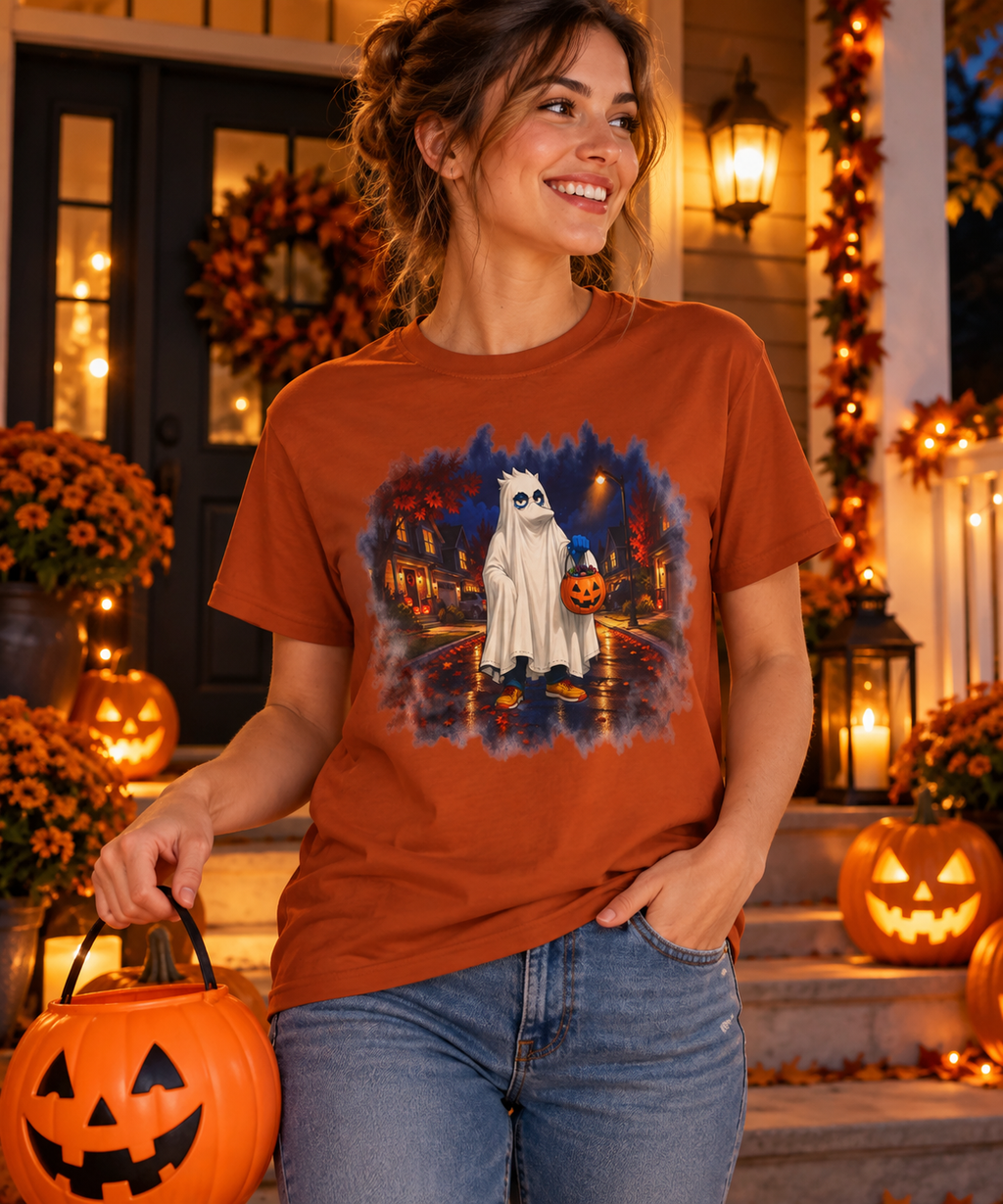 Spiceduck Halloween: Ghost Costume Tee