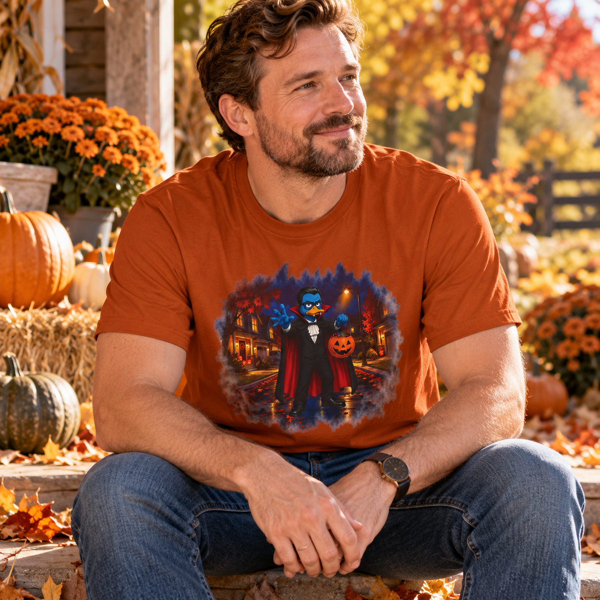 Spiceduck Halloween: Vampire Costume Tee