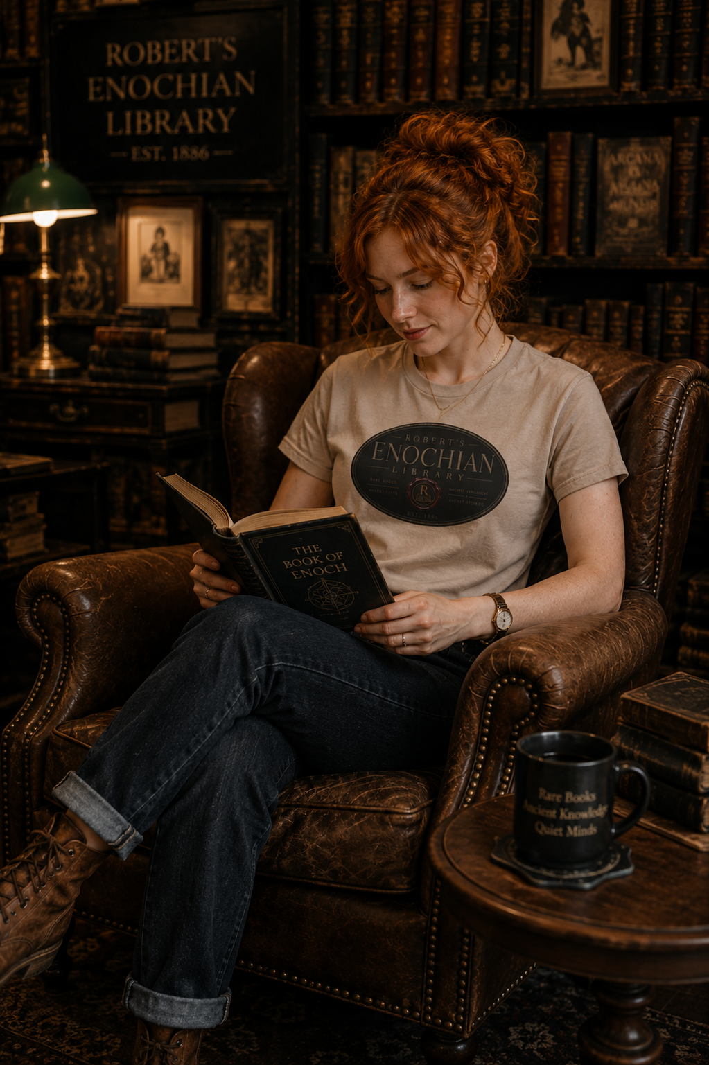 Robert’s Enochian Library | Classic Store Logo Tee