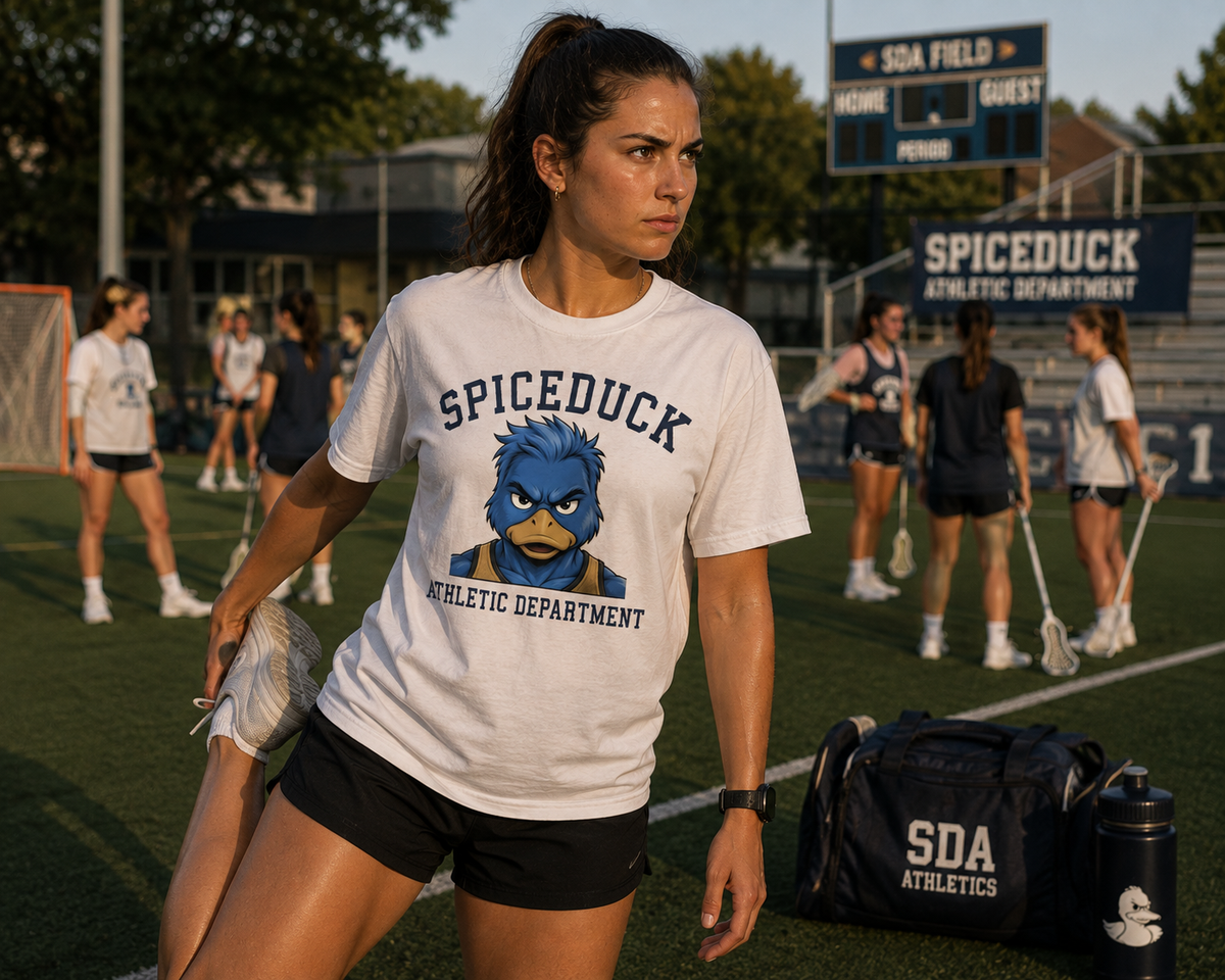 Spiceduck Athletic Department | Game Face Mascot Tee