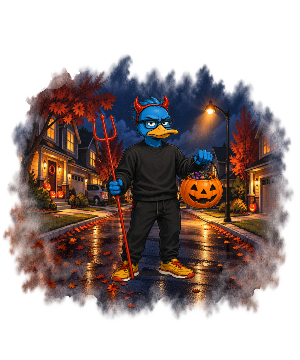 Spiceduck Halloween: Devil Costume Tee